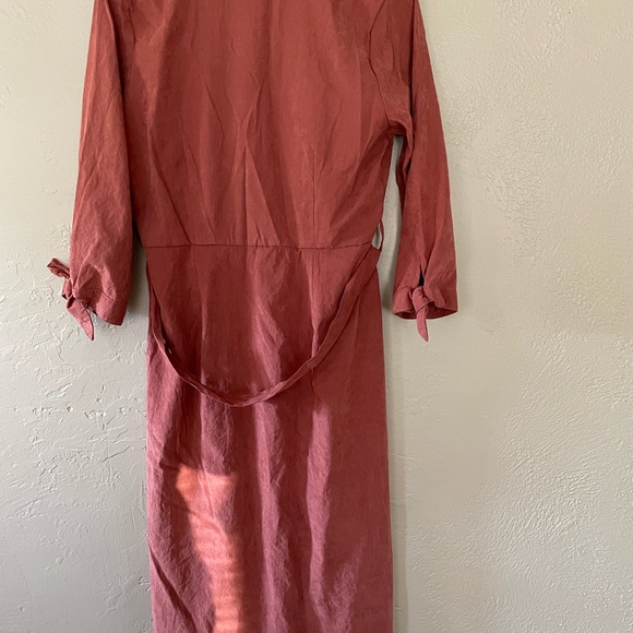 Party Dress Burnt Orange - Picture 9 of 10